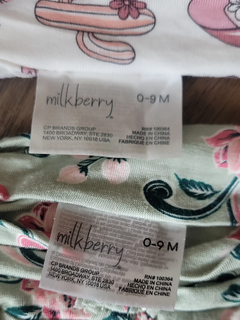 Milkberry NWOT Bamboo Headbands With Bows Bundle Sz 0-9M